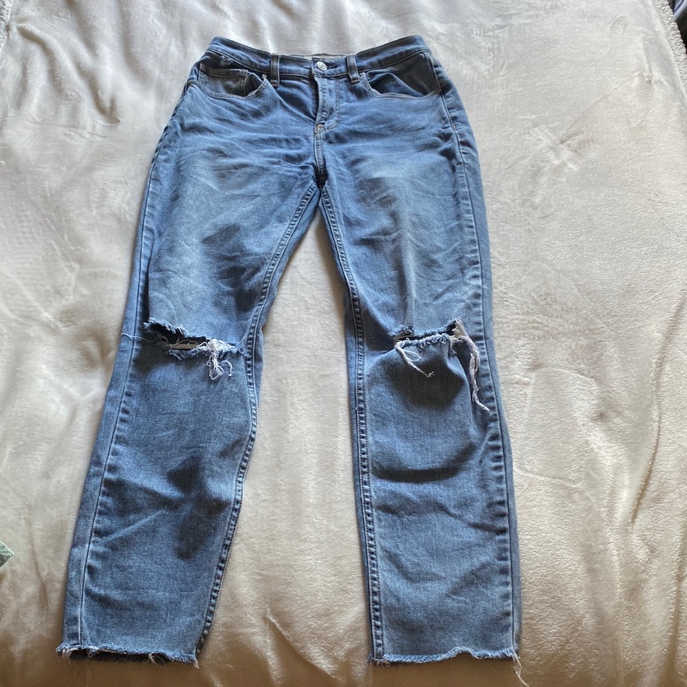Pacsun Ripped mom jeans